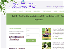 Tablet Screenshot of maureekai.com